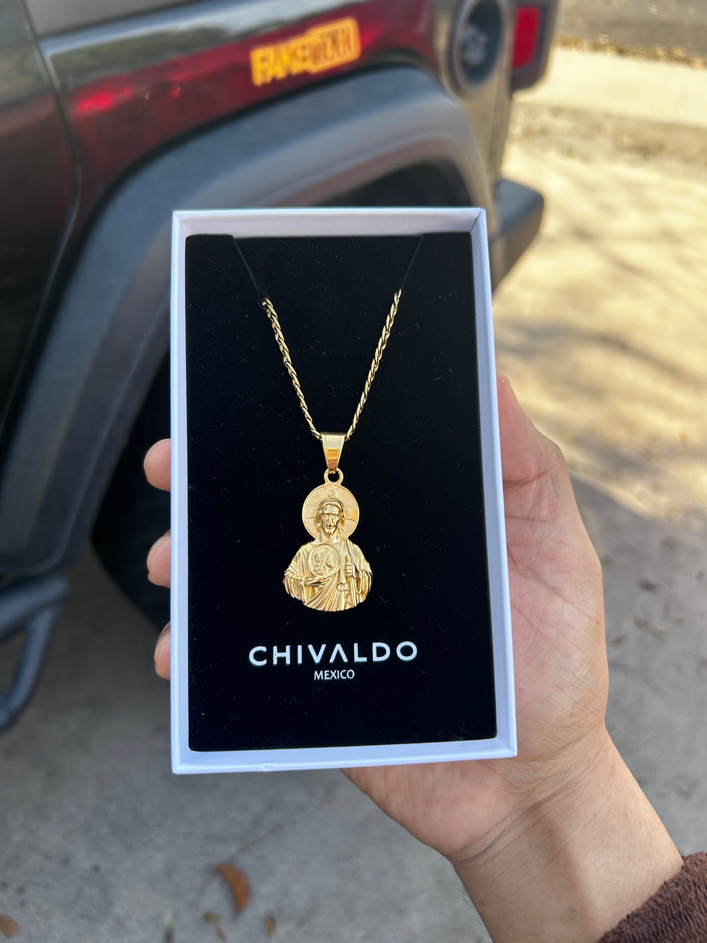 San judas necklace