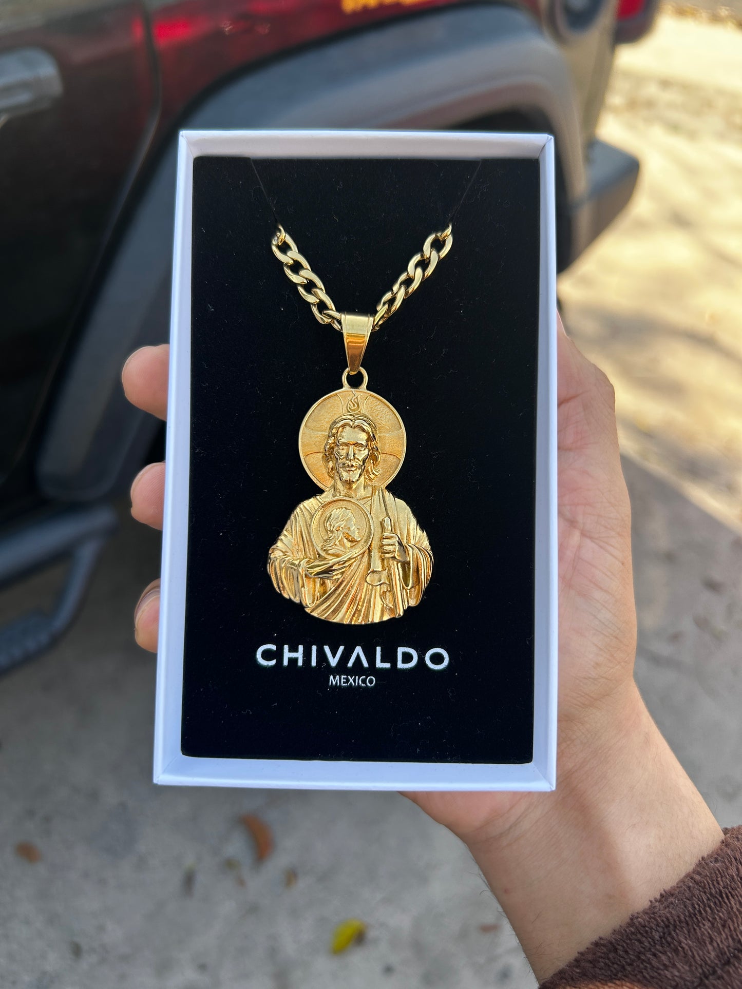 San judas necklace