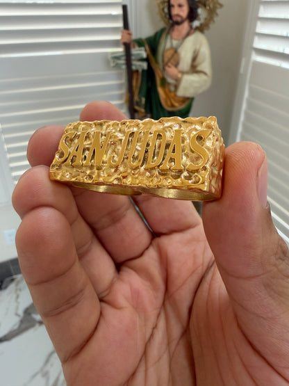 San judas double finger ring