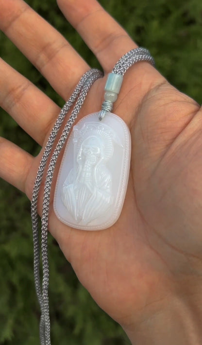Santa muerte necklace