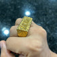 (PRE ORDER 12.15.25) San judas double finger ring