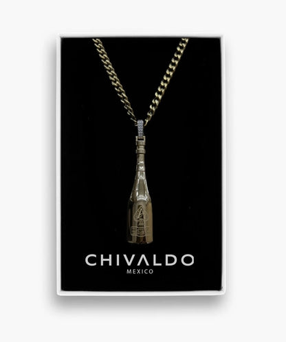 Ace of spades Champagne Bottle Pendant