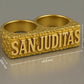 (PRE ORDER 12.15.25) San judas double finger ring